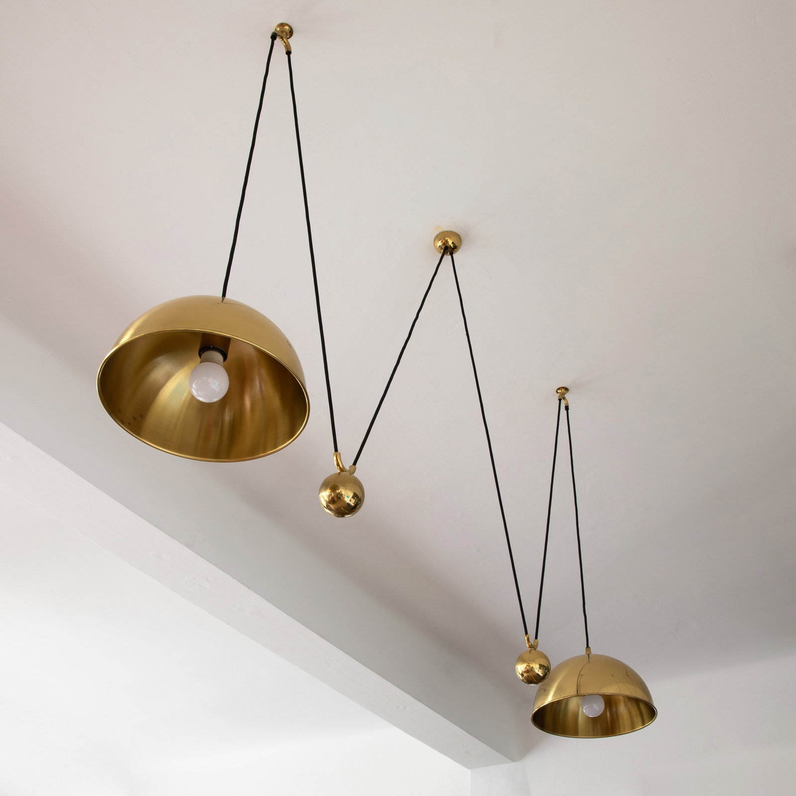 Florian Schulz, Double pull pendant lamp model Posa (1 of 2)