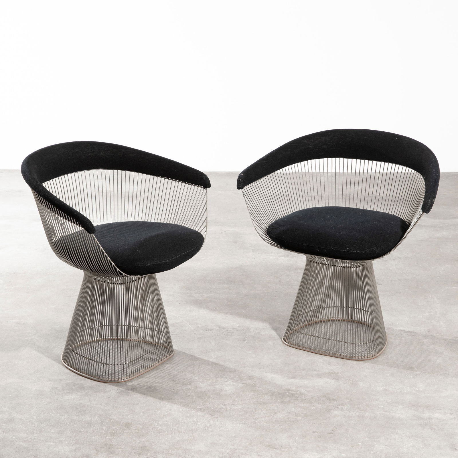 Warren Platner, 2 chairs from the Wire Group (1 of 4)