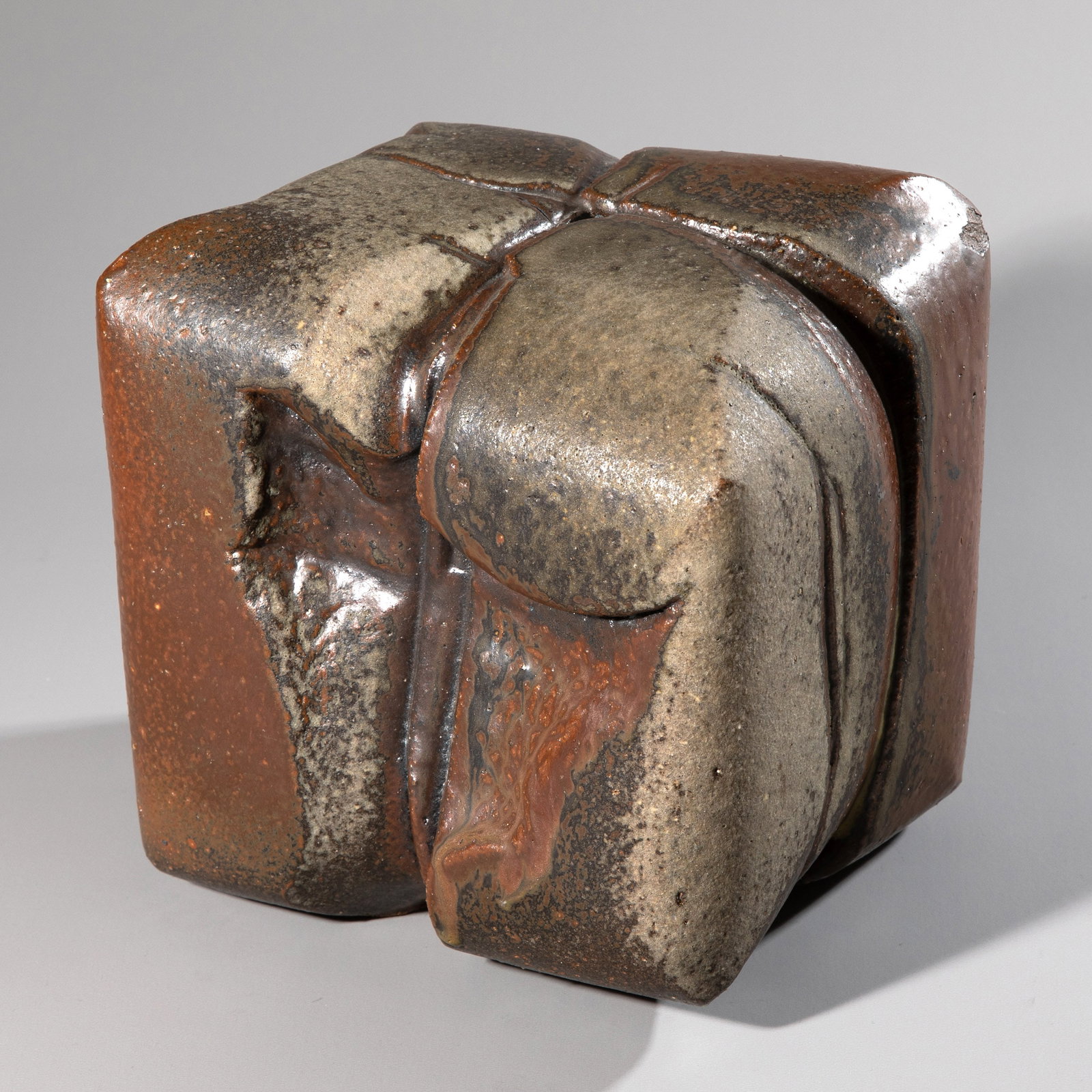 Dieter Crumbiegel, Cubist Vase, 'Stein' (1 of 5)