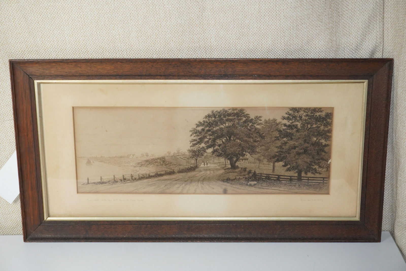 CHARLES WESTERLY 1893 LITHOGRAPH (1 of 4)