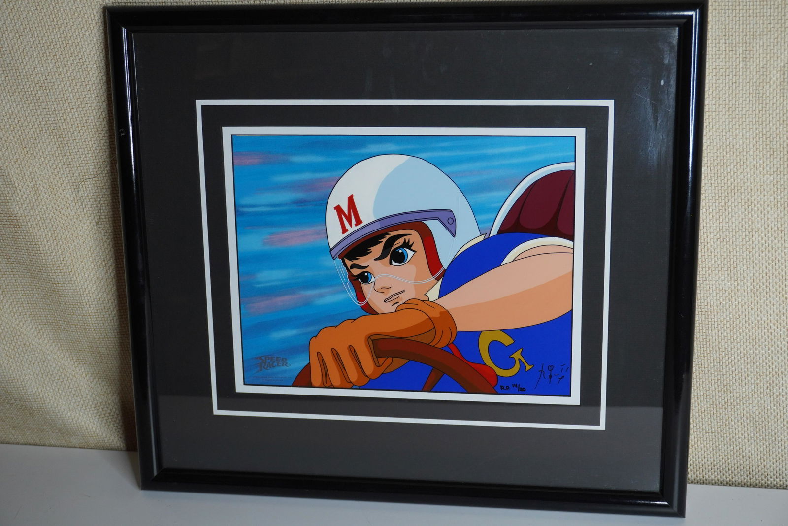 RARE FRAMED SPEED RACER ANIMATION CEL (1 of 7)