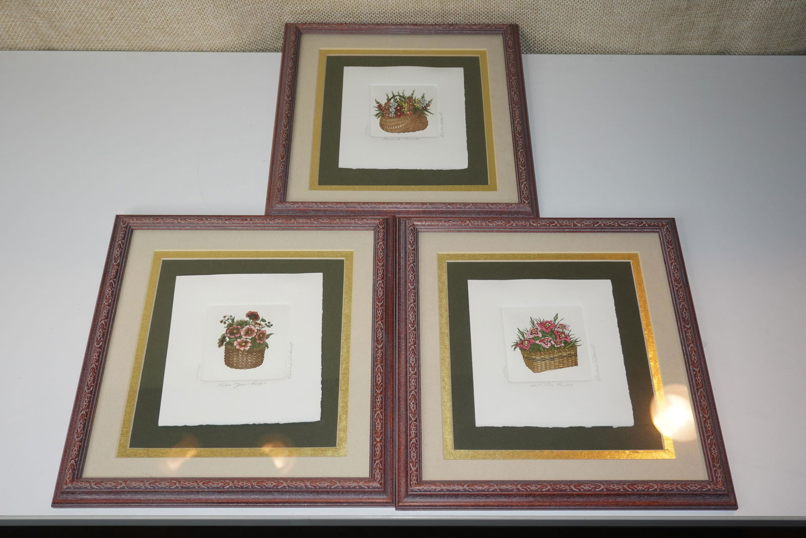 BARBIE TIDWELL HAND COLORED ETCHINGS (1 of 4)