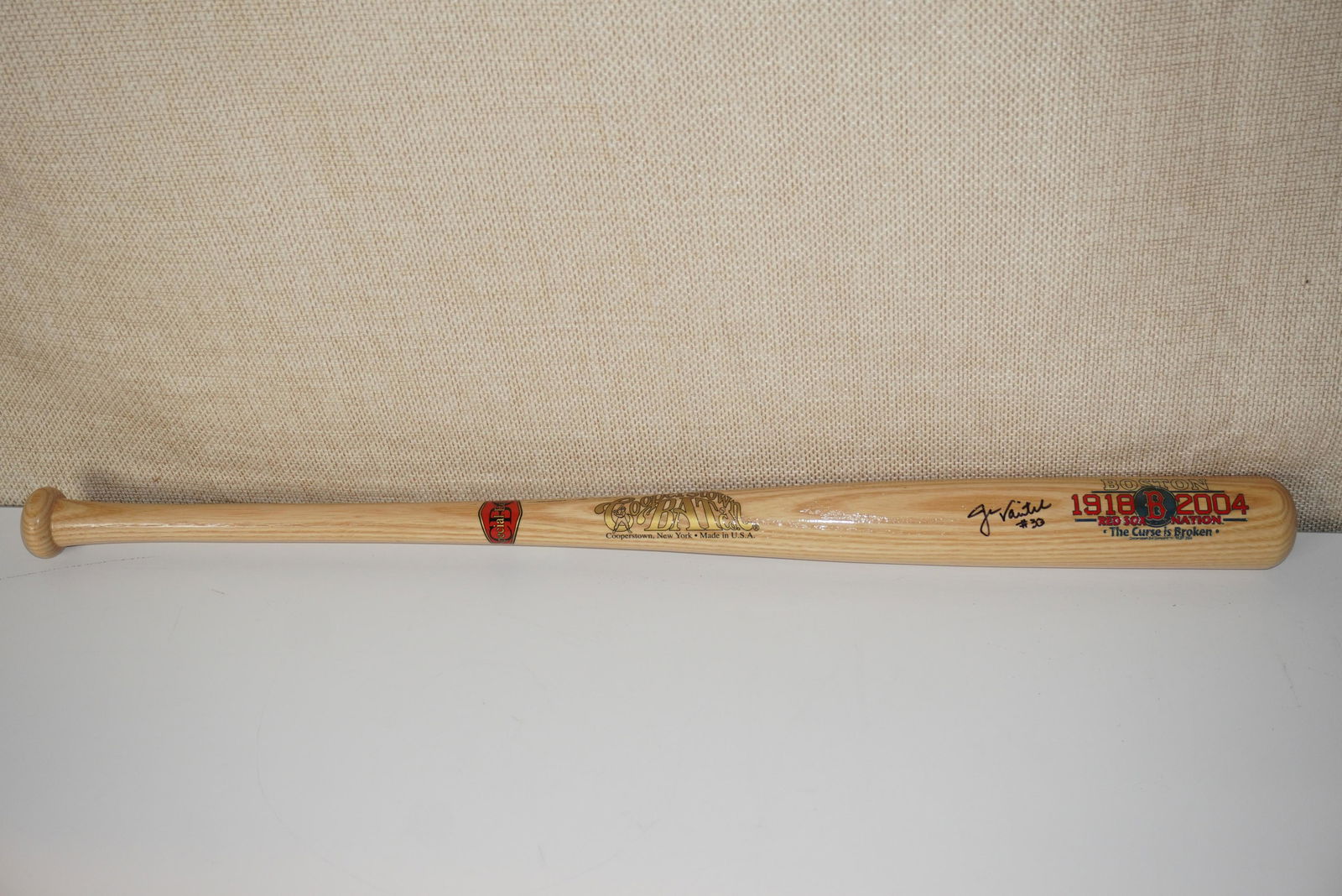 JASON VARITEK SIGNED BASEBALL BAT (1 of 5)
