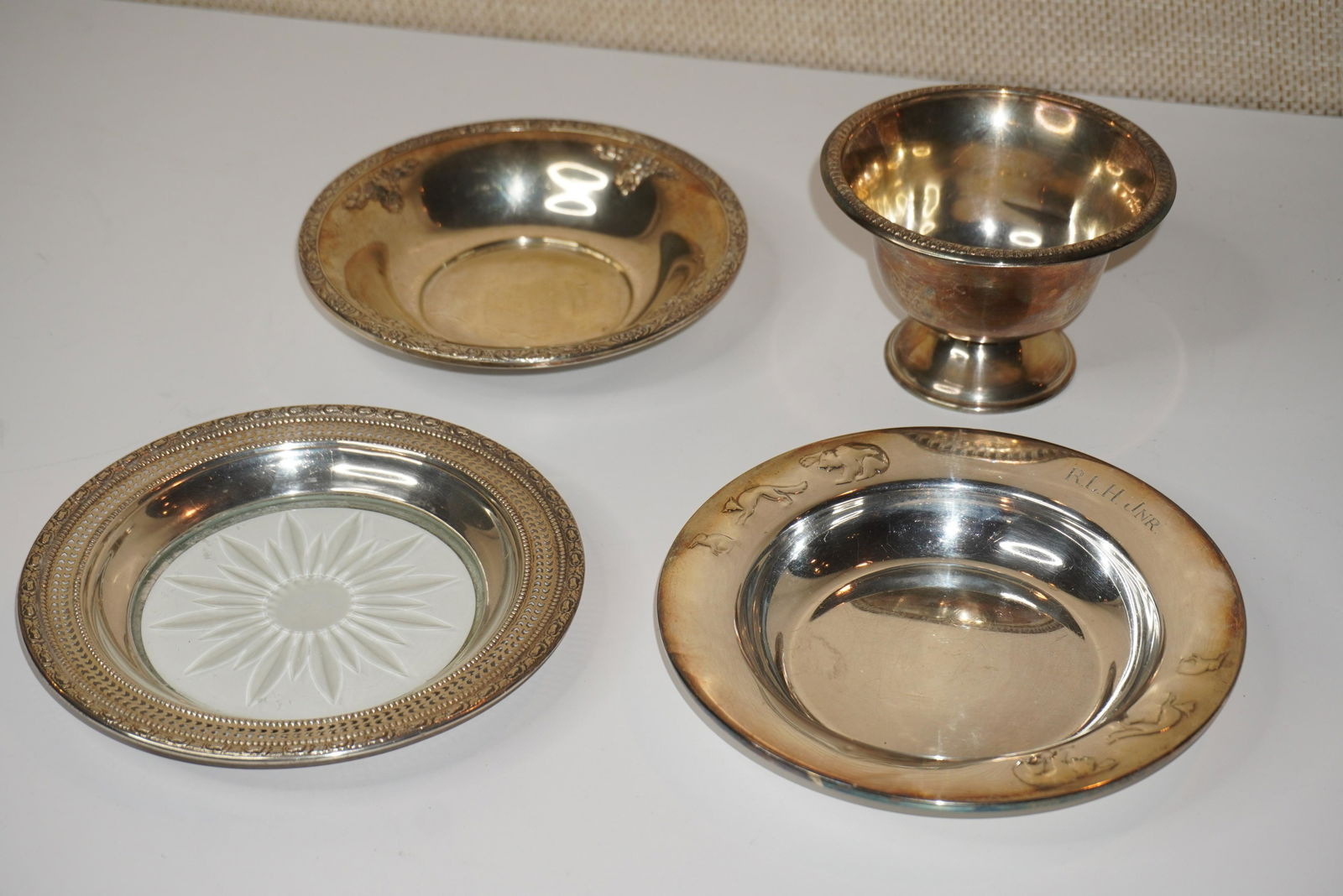 GROUP OF 4 STERLING SILVER DISHES (1 of 5)