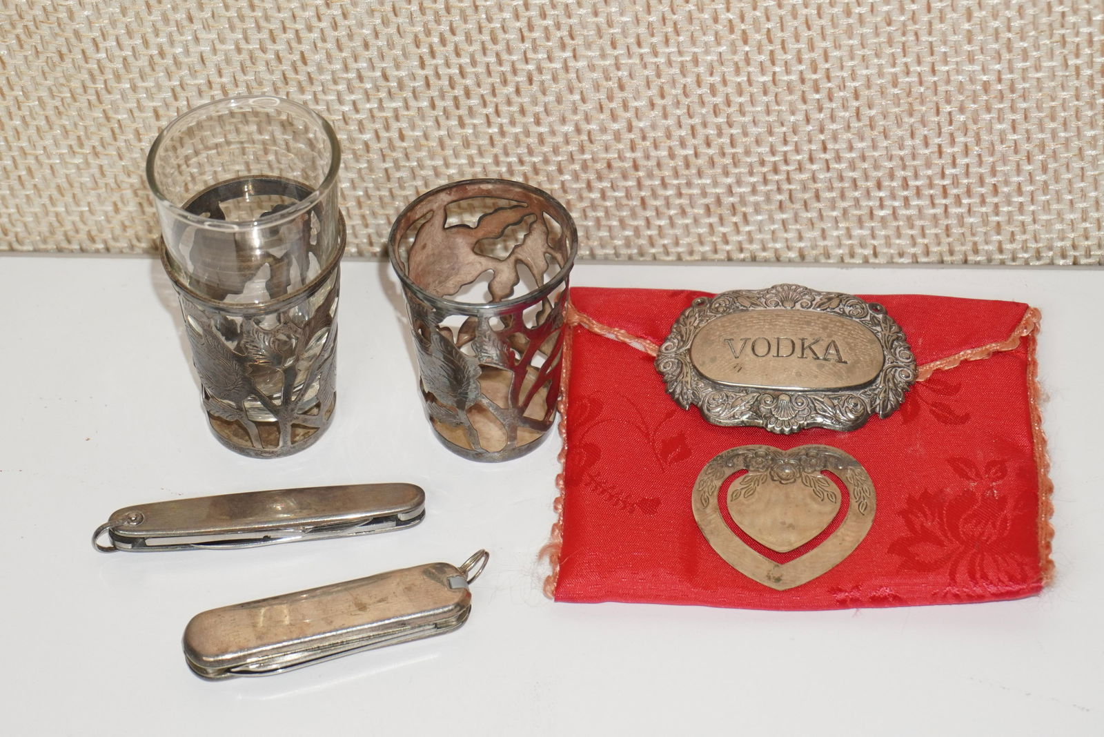 A GROUP OF ASST' STERLING SILVER ITEMS (1 of 4)