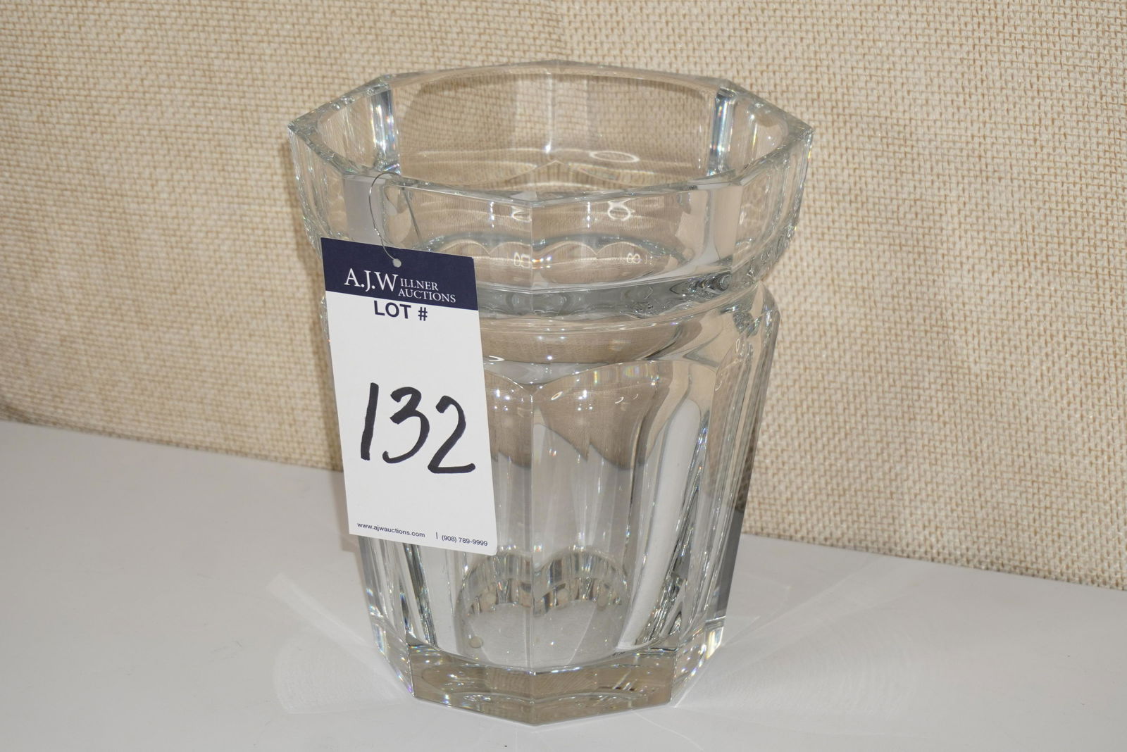 BACCARAT FINE CRYSTAL VASE (1 of 3)