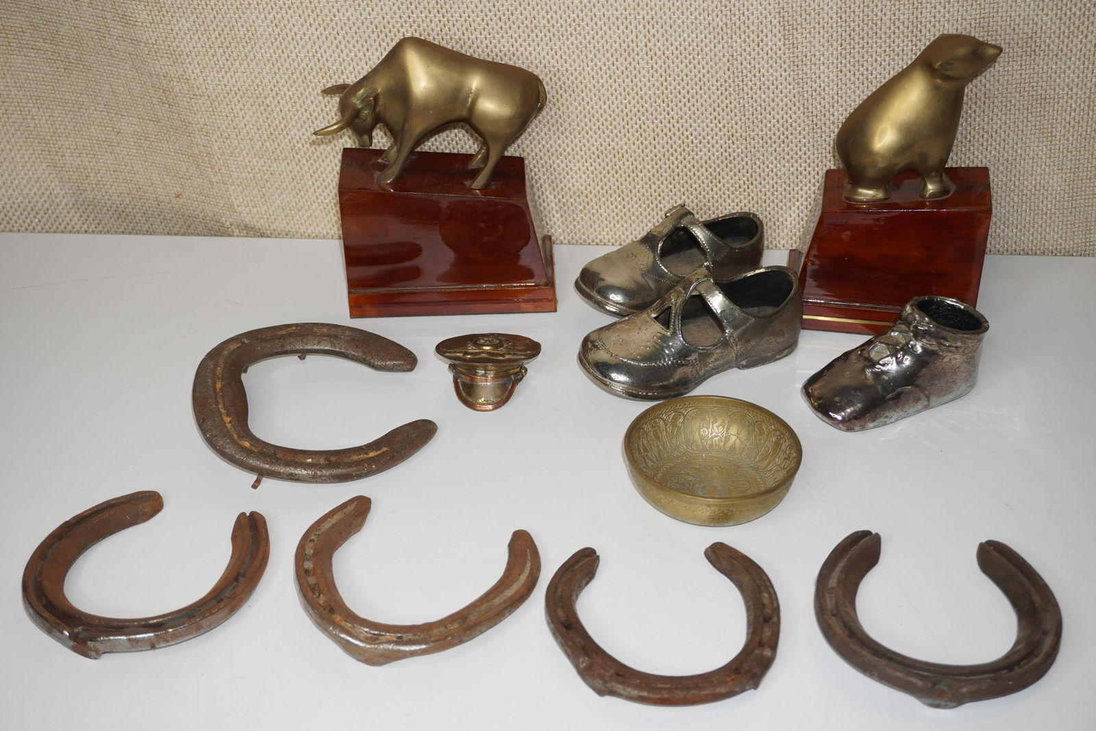 GROUP OF 12 TABLE ARTICLES (1 of 4)