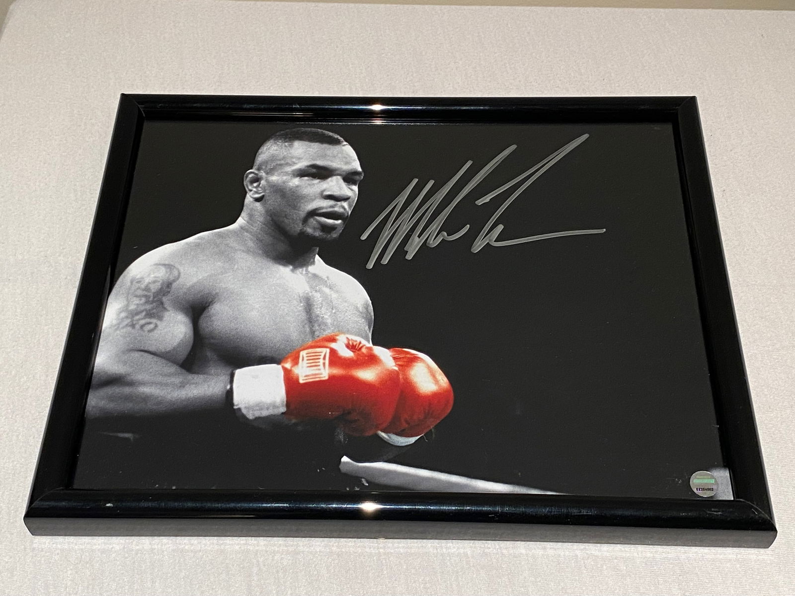 Certified Mike Tyson Autographed Framed Photograph (1 of 5)