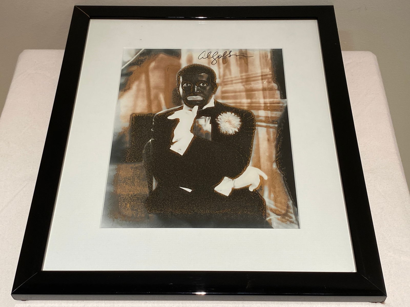 Certified Al Jolson Signed 8 x 10 Acid Wash Photograph (1 of 6)