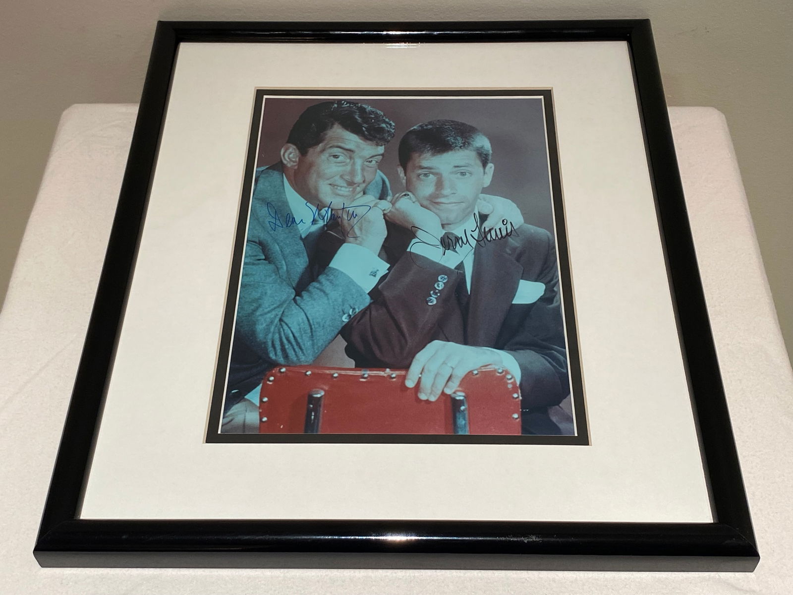 Certified Dean Martin and Jerry Lewis Signed 8 x 10 Photograph (1 of 7)