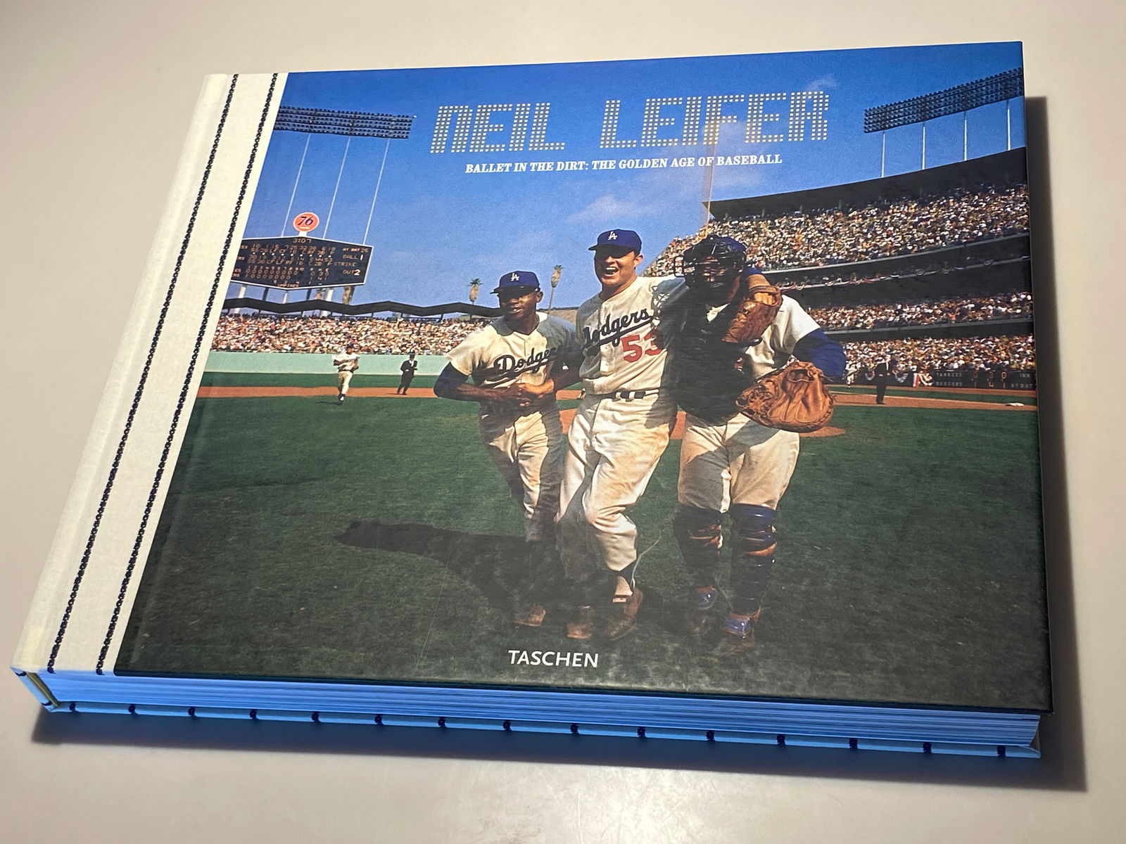 Neil Leifer Signed and Numbered -Ballet in the Dirt - The Golden Age of Baseball (1 of 5)