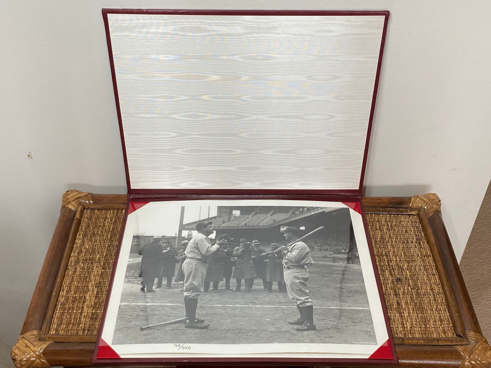 The Bruce Murray Collection Babe Ruth and Lou Gehrig 11 x14 Silver Gelatin Image (1 of 5)
