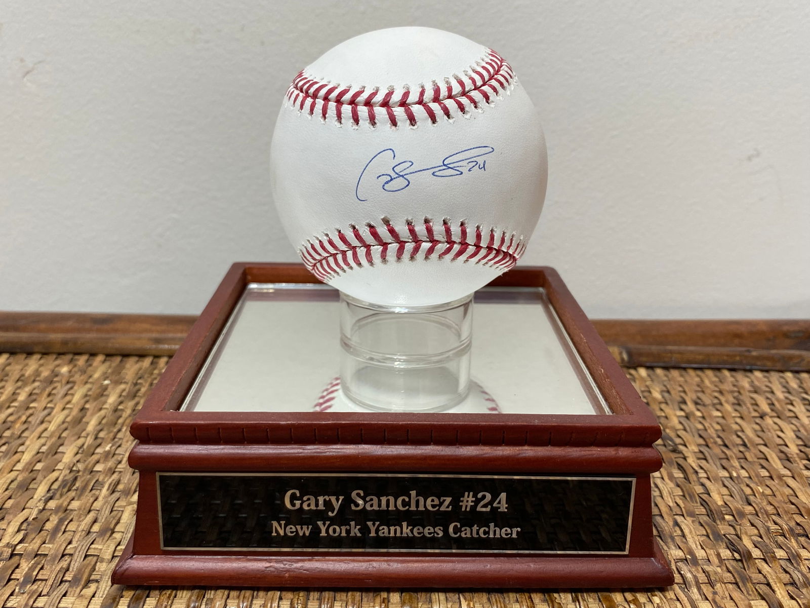 Certified Gary Sanchez Signed MLB Baseball (1 of 5)