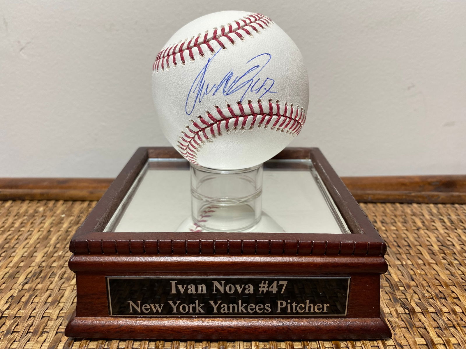 Certified Ivan Nova Signed MLB Baseball (1 of 6)