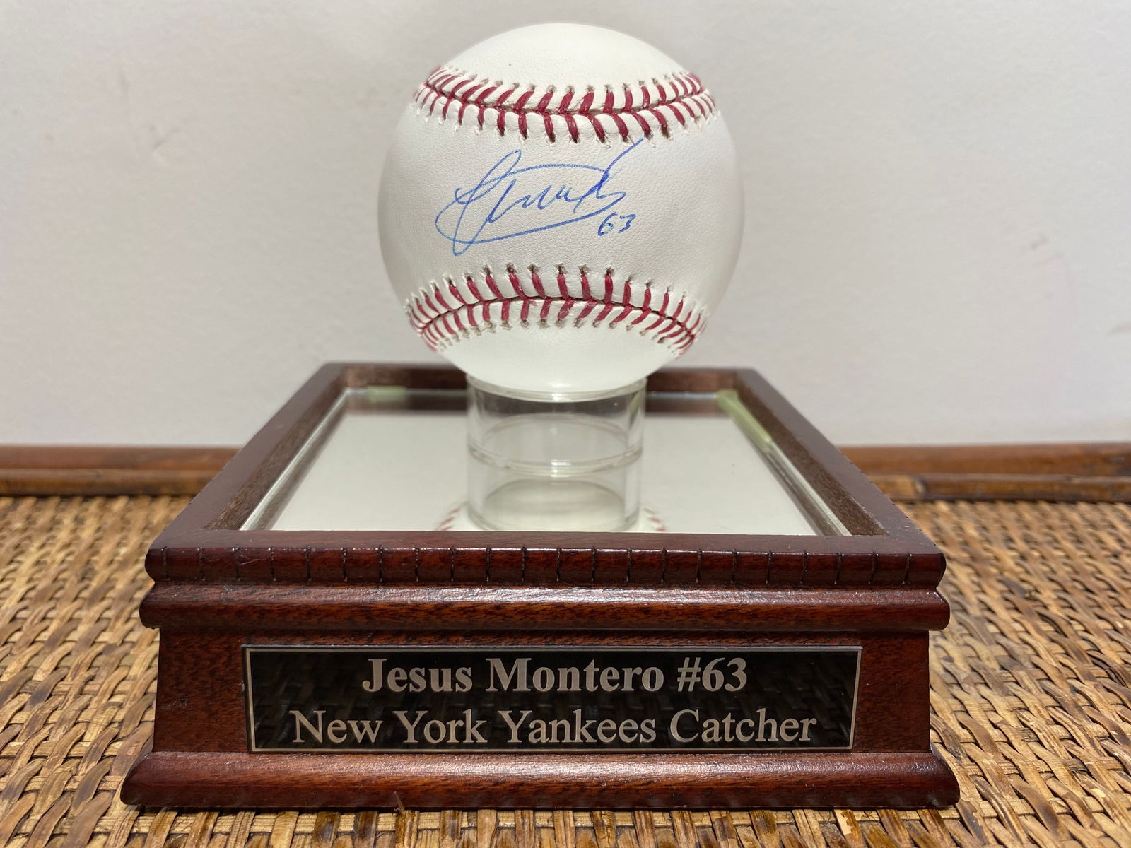 Certified Jesus Montero Signed MLB Baseball (1 of 6)