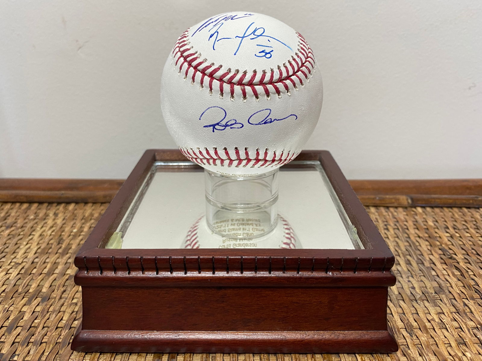 Certified Curtis Granderson, Russell Martin and Robinson Cano "3 Yankee Grandslams Game" Signed MLB (1 of 7)