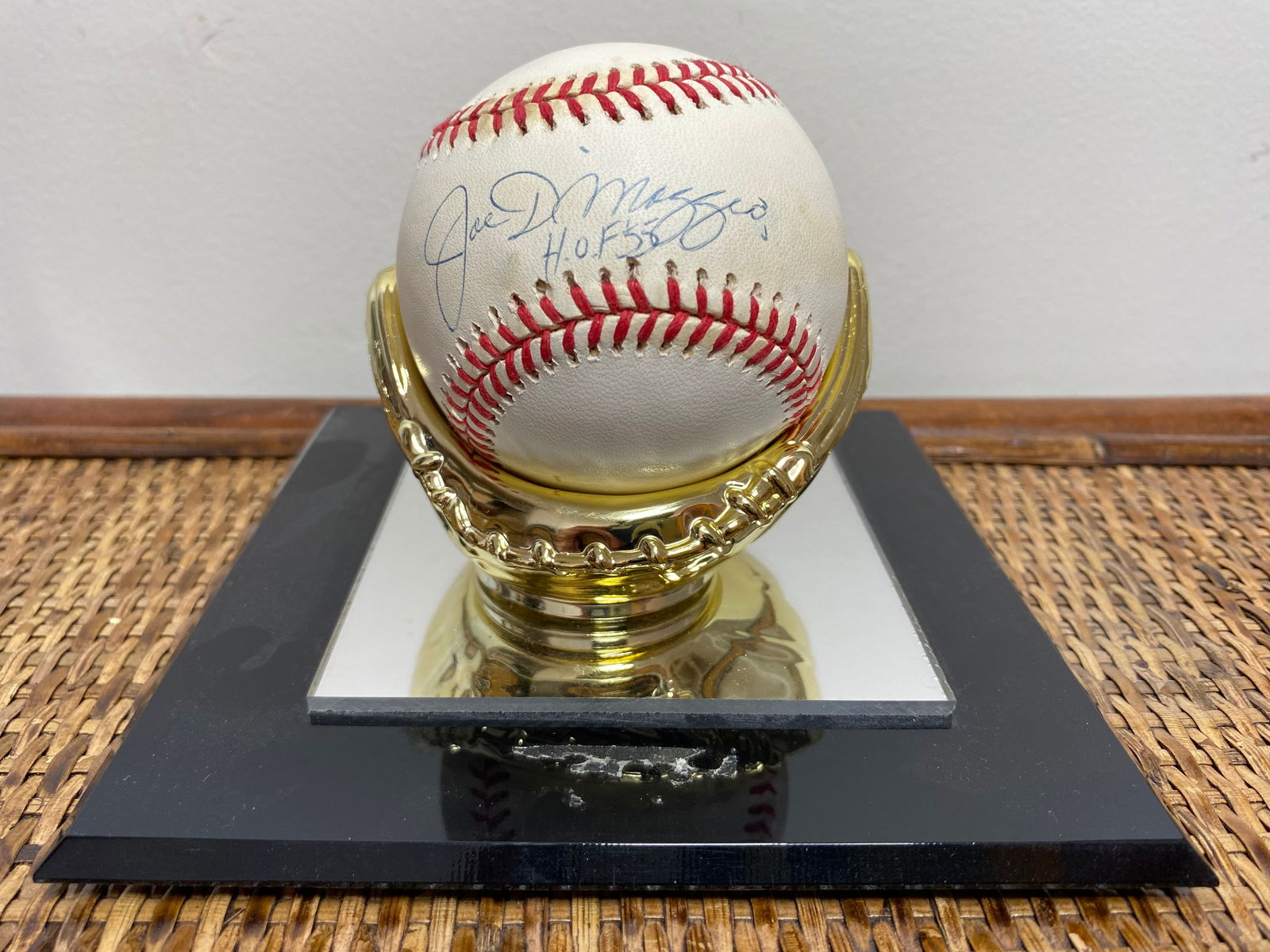 Joe DiMaggio H.O.F. '58 Signed AL Baseball (1 of 5)