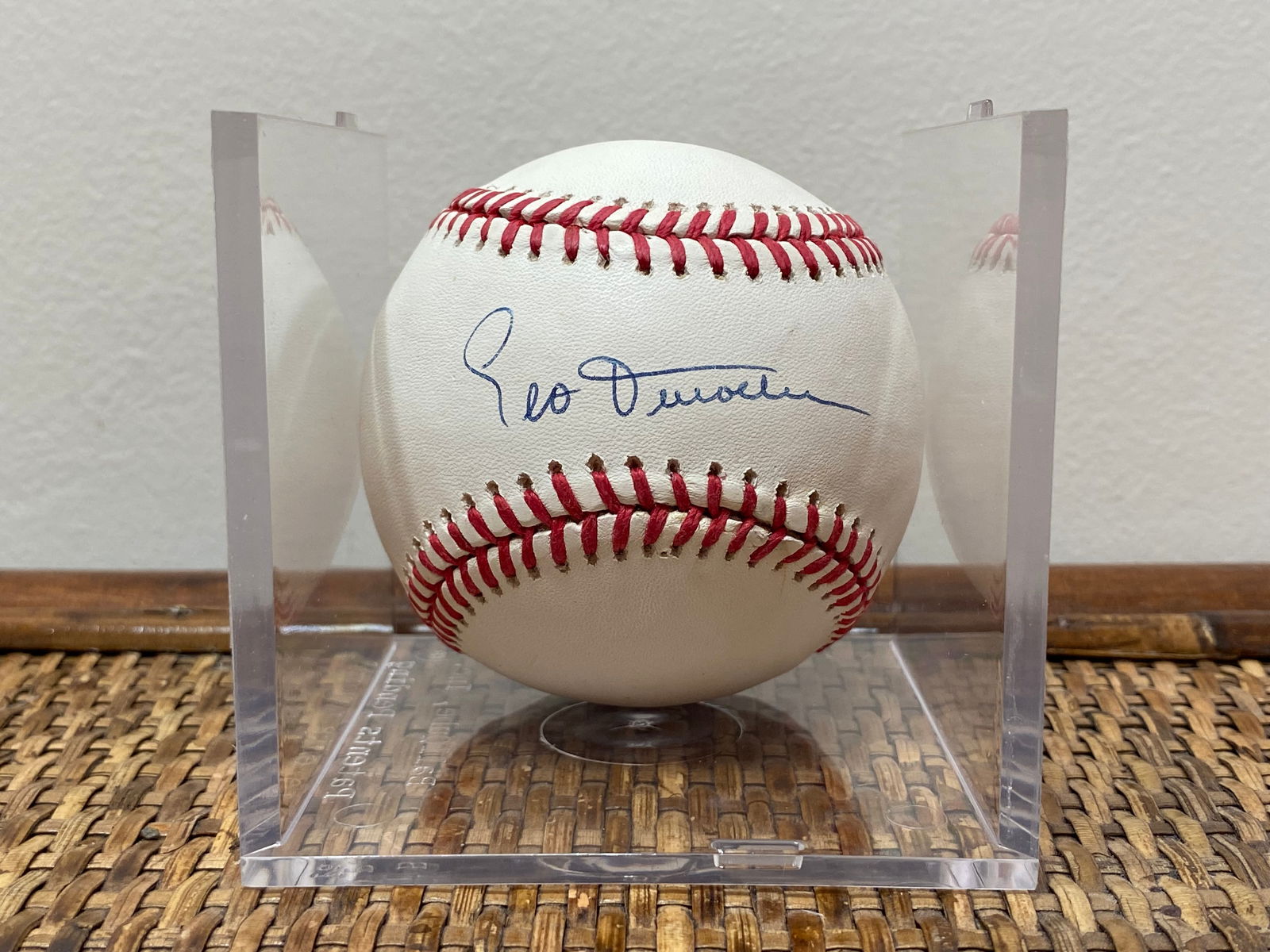 Numbered Leo Durocher Signed AL Baseball (1 of 6)