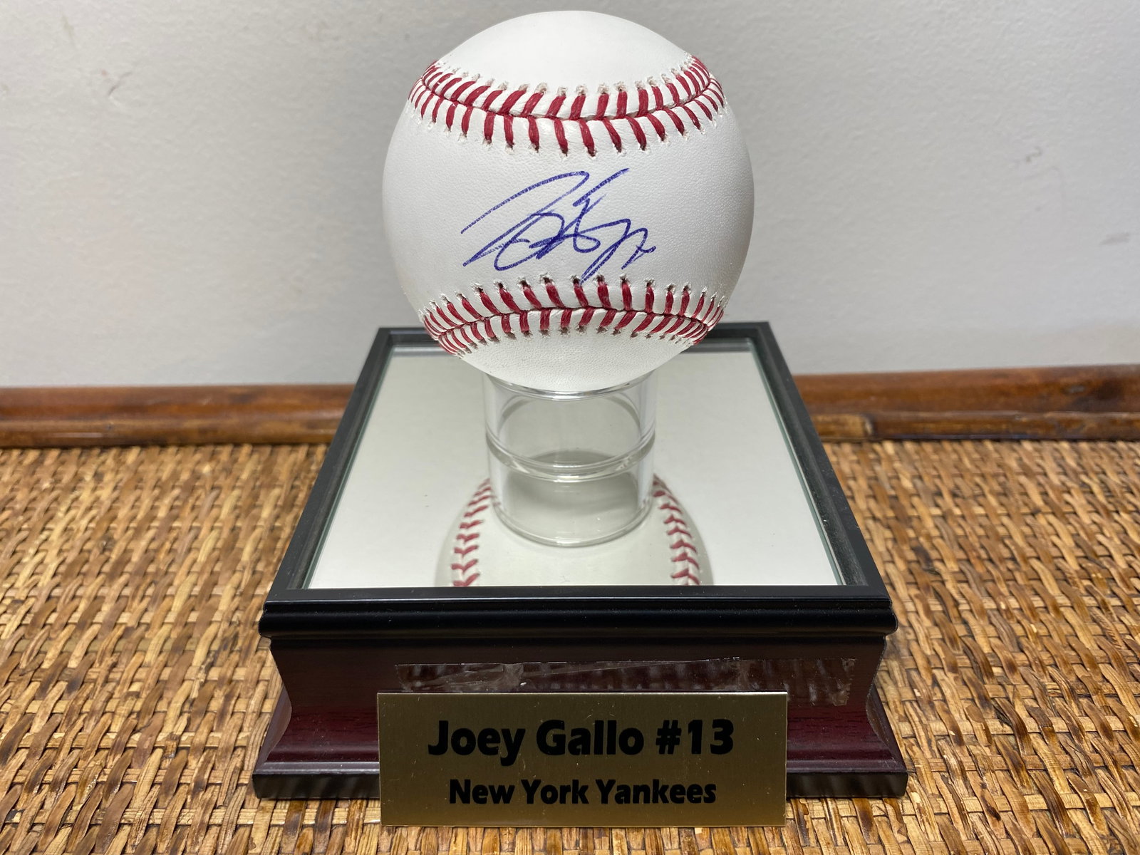 Certified Joey Gallo Signed MLB Baseball (1 of 7)