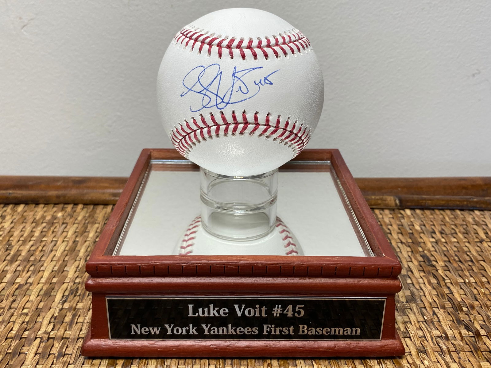Certified Luke Voit Signed MLB Baseball (1 of 6)