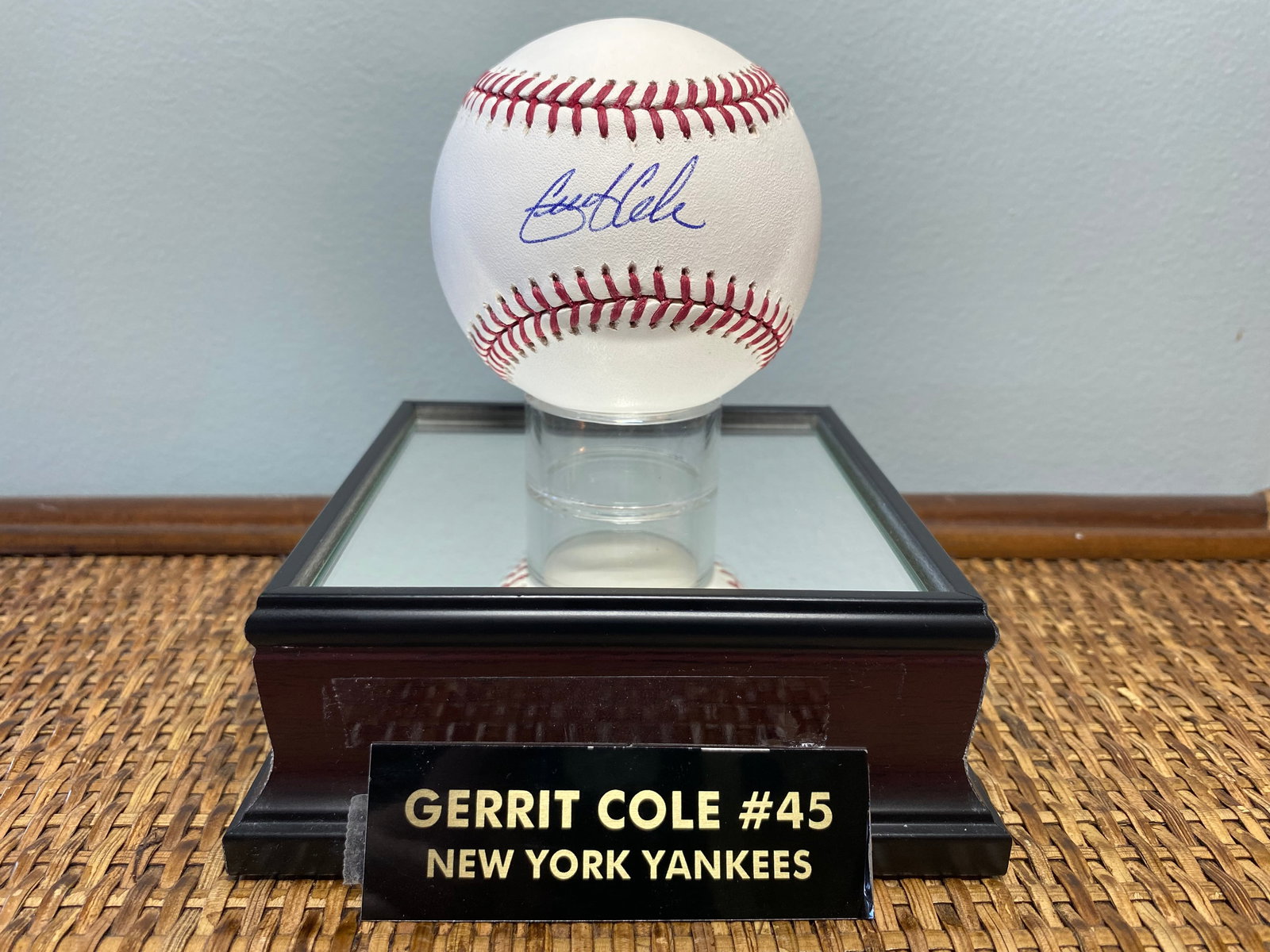Certified Gerrit Cole Signed MLB Baseball (1 of 7)