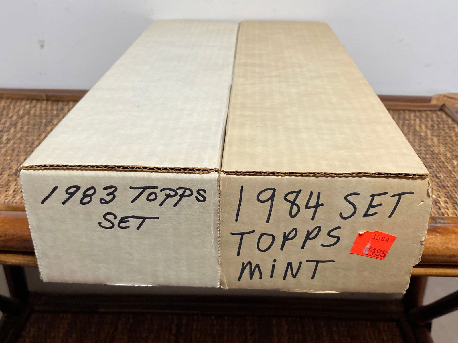 Topps 1983 and Mint 1984 Baseball Card Set (2 Pieces) (1 of 10)