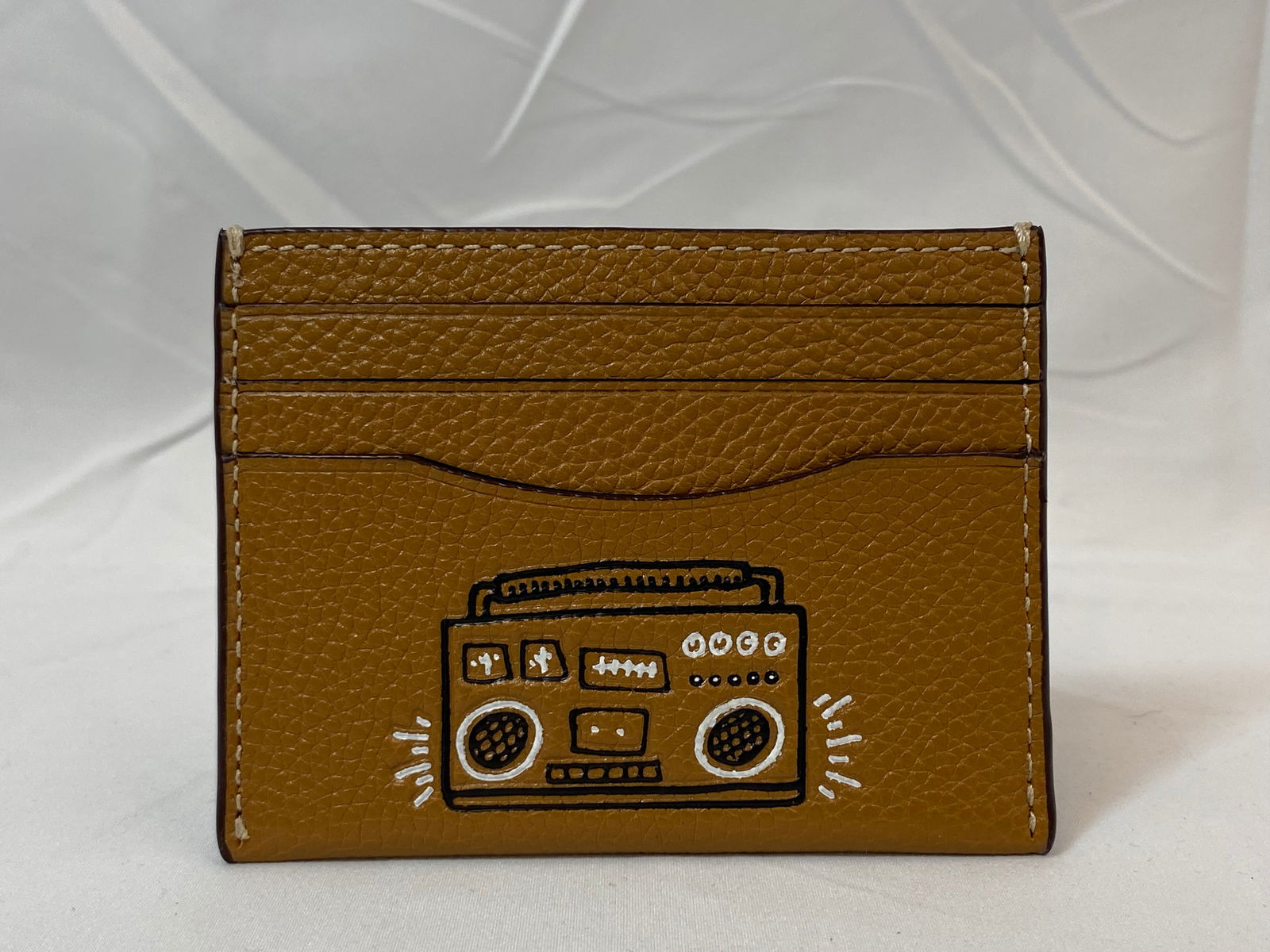 COACH 1941 X KEITH HARRING LEATHER GRAPHICS CARD HOLDER (1 of 5)