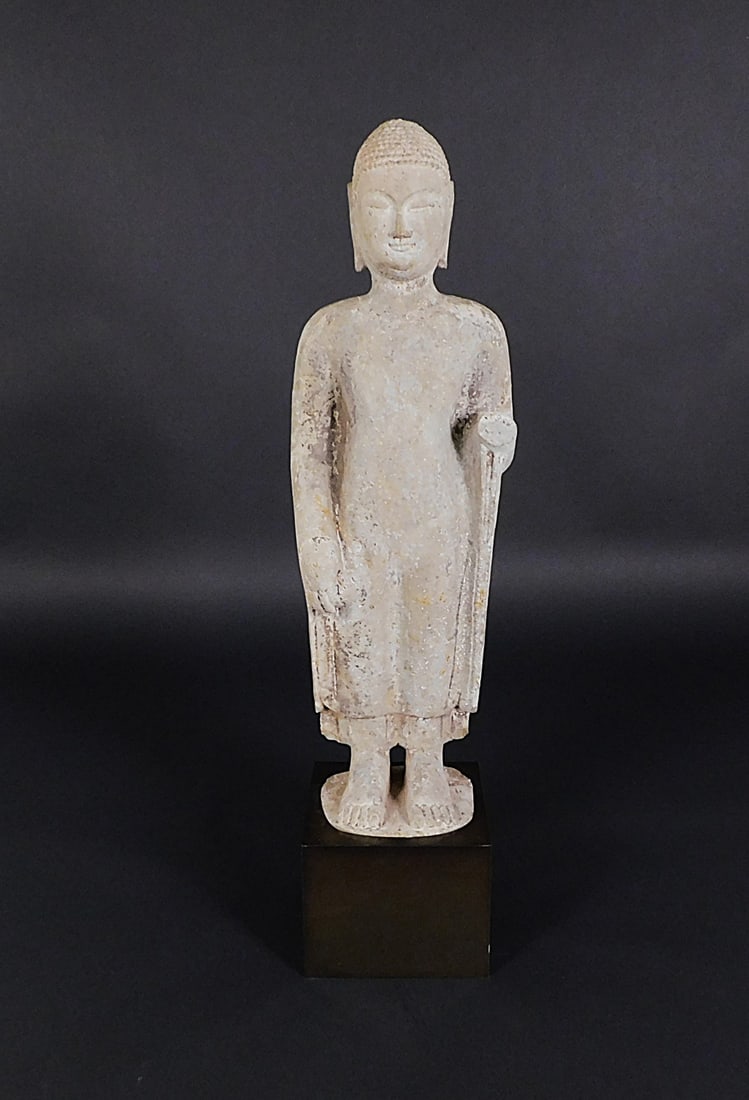 Carved Stone Buddha Northern Qing Dynasty (1 of 19)