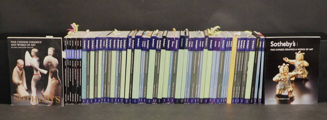 A Large Collection of Sotheby's Chinese and Asian Art Catalogs 2000's