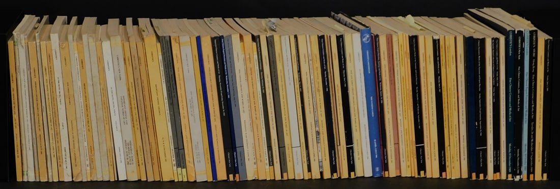 A Large Collection of Christie's Chinese and Asian Art Catalogs 1980's (1 of 5)