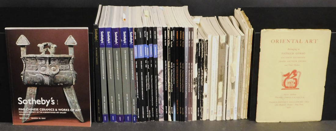A Collection of Sotheby's and Sotheby's Parke-Bernet Chinese and Asian Art Catalogs 1959-2007