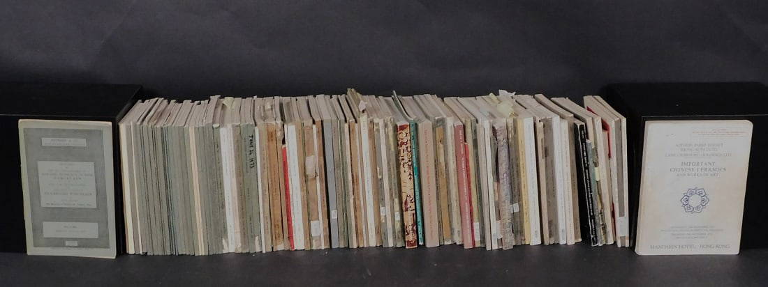 A Large Collection of Sotheby's Chinese and Asian Art Catalogs 1935-1979