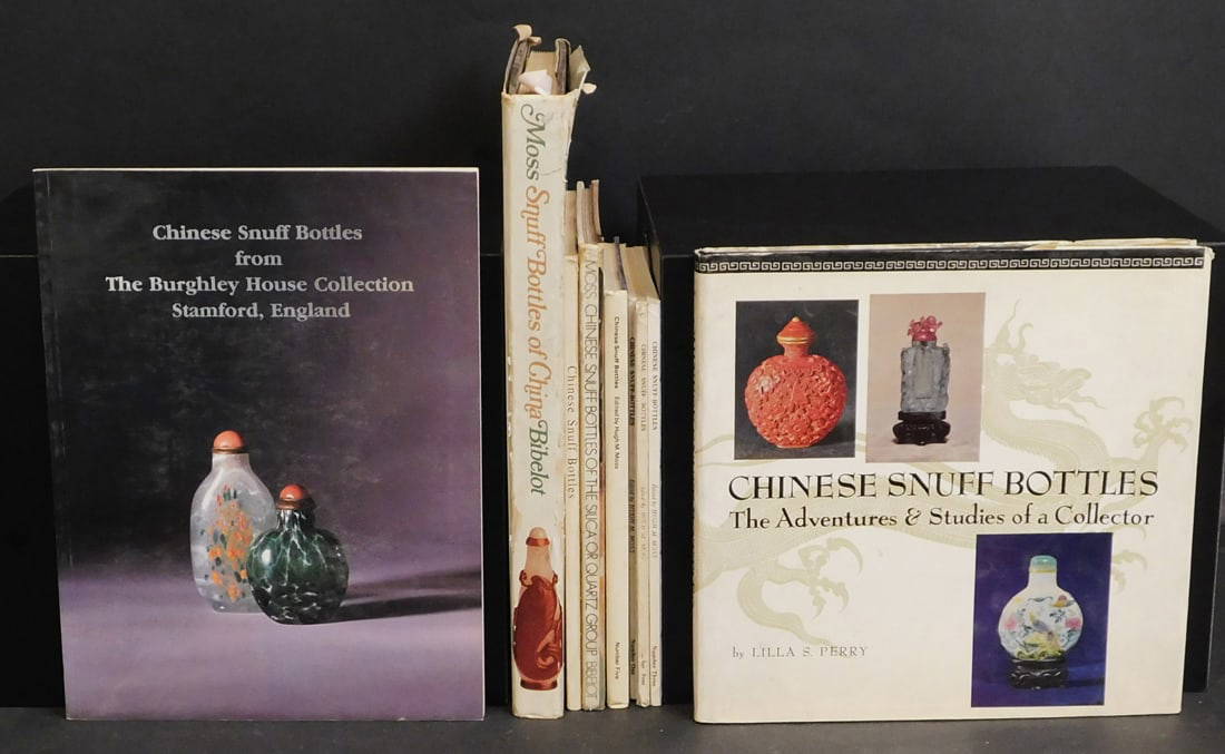 A Collection of Books on Chinese Snuff Bottles