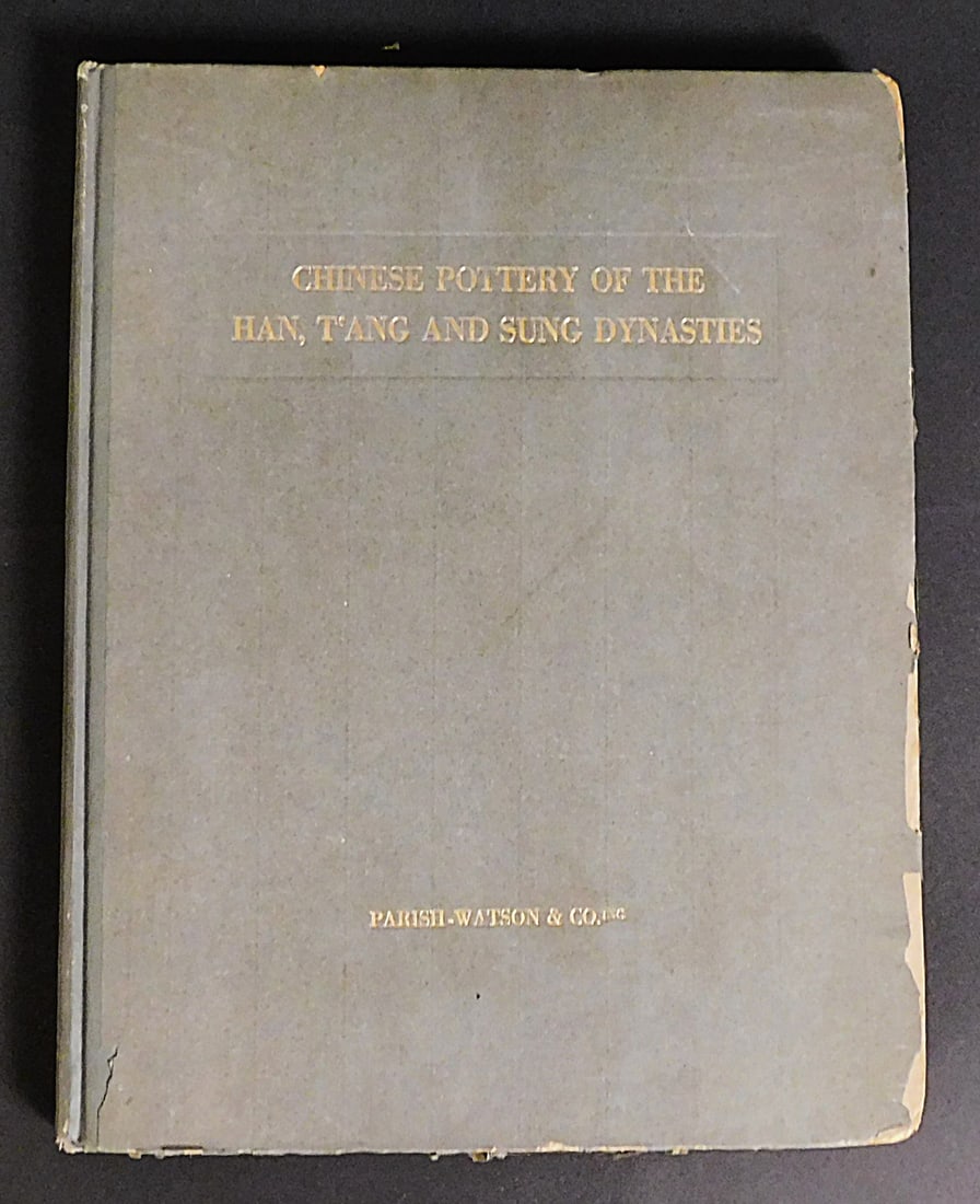 Chinese Pottery of the Han, Tang, Sung Dynasties Parish Watson 1918 Signed (1 of 8)