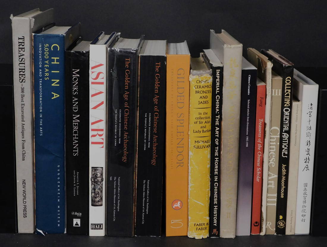 A Collection of References Books on Asian and Chinese Decorative Arts and Art