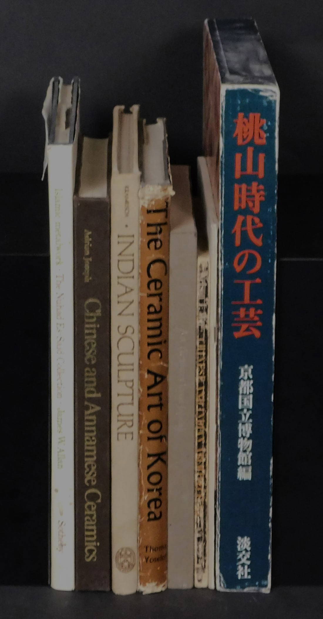 A Collection of Reference Books on Indian, Japanese, Korean, anf Filipino Decorative Arts