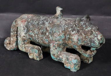 Large Bronze Tiger Shang Dynasty