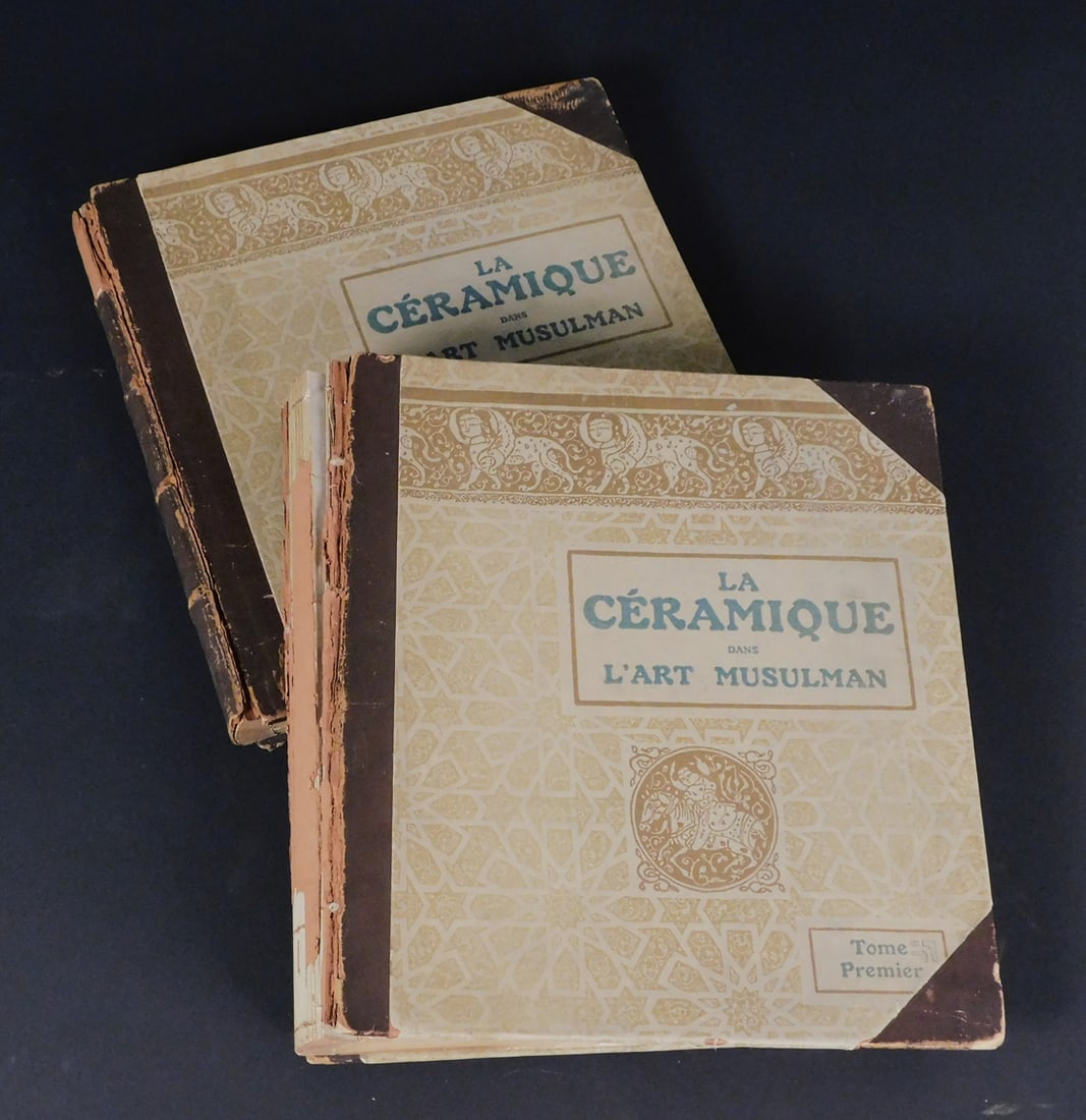 Two Volumes "La Ceramique Dans Art Musulman" Henri Riviere 1913 (1 of 18)