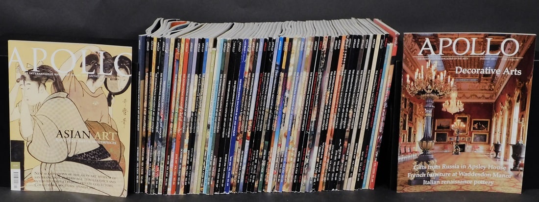 A Collection of Apollo Magazines 1991-2006: A Collection of approximately (65) Apollo Magazines 1991-2006 PROVENANCE: Weisbrod Chinese Art, Ltd., New York