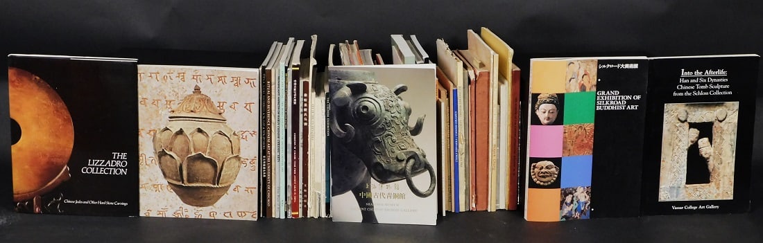 A large collection of Museum Catalogs, Brochures, and Bulletins on Asian and Chinese Art from the: A large collection of approximately (62) Museum Catalogs, Brochures, and Bulletins on Asian and Chinese Art from the 1940's-2007 PROVENANCE: Weisbrod Chinese Art, Ltd., New York