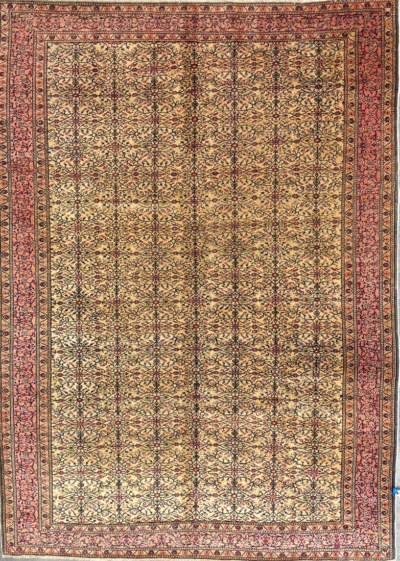 Cappadocia-A Area Rug, 6'-7" X 9'-3": Size: 6'-7" X 9'-3" Country of Origin: TUR Color: BGE Border: SKM Advertised Retail Price: $ 5500 Tag No. 10015