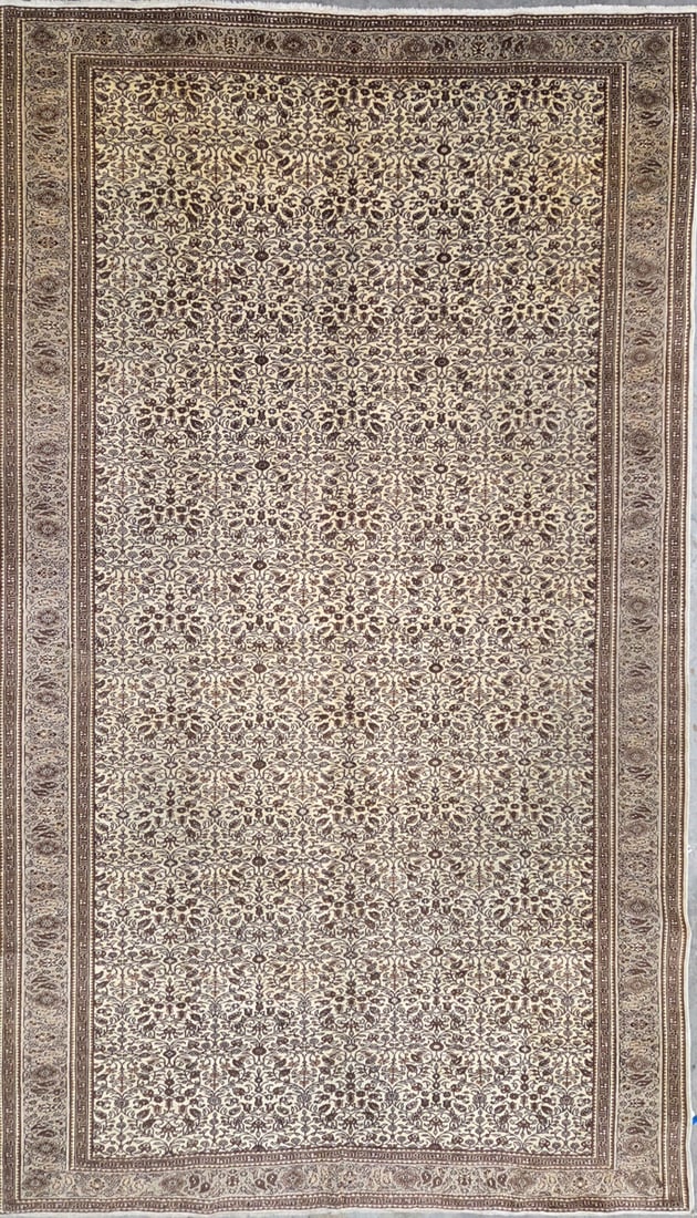Cappadocia-F Area Rug, 9'-1" X 12'-7": Size: 9'-1" X 12'-7" Country of Origin: TUR Color: IVR Border: YEL Advertised Retail Price: $ 8200 Tag No. 10413