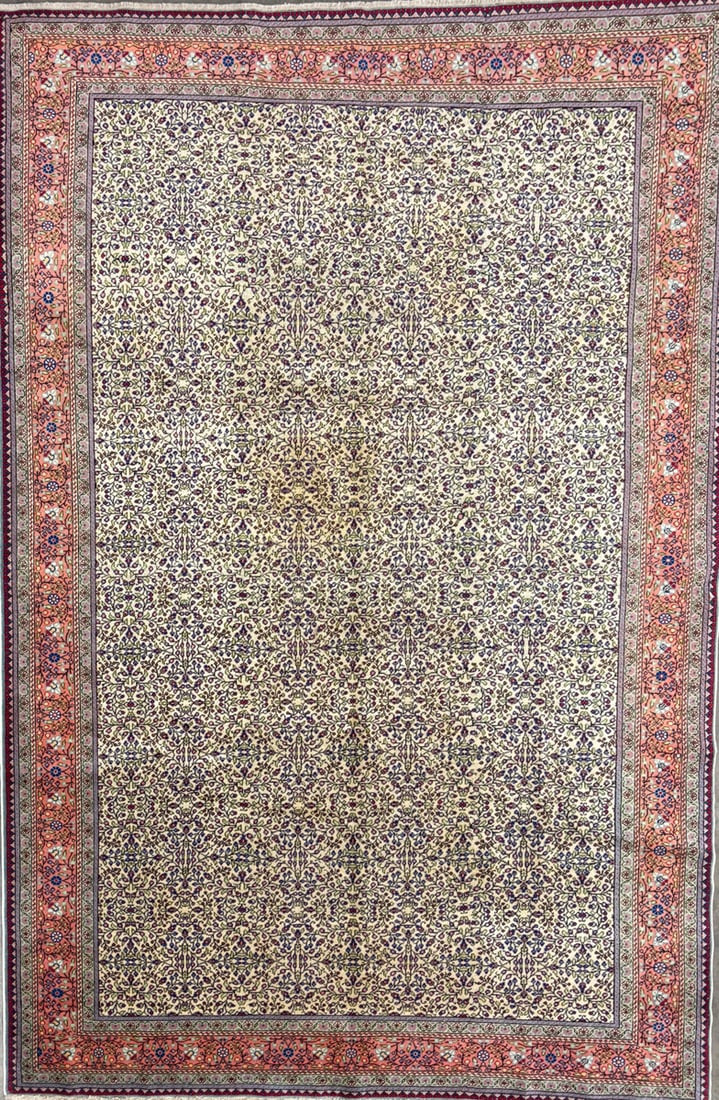 Cappadocia-F Area Rug, 7'-1" X 10'-11": Size: 7'-1" X 10'-11" Country of Origin: TUR Color: CRE Border: SAG Advertised Retail Price: $ 5500 Tag No. 10134