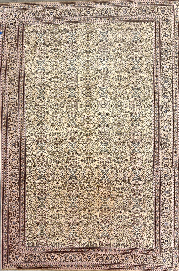 Cappadocia-F Area Rug, 6'-5" X 9'-8": Size: 6'-5" X 9'-8" Country of Origin: TUR Color: CRE Border: BGE Advertised Retail Price: $ 5500 Tag No. 10101