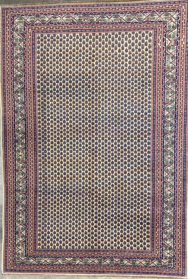 Cappadocia-F Area Rug, 6'-7" X 9'-4": Size: 6'-7" X 9'-4" Country of Origin: TUR Color: IVR Border: MLT Advertised Retail Price: $ 5500 Tag No. 10201