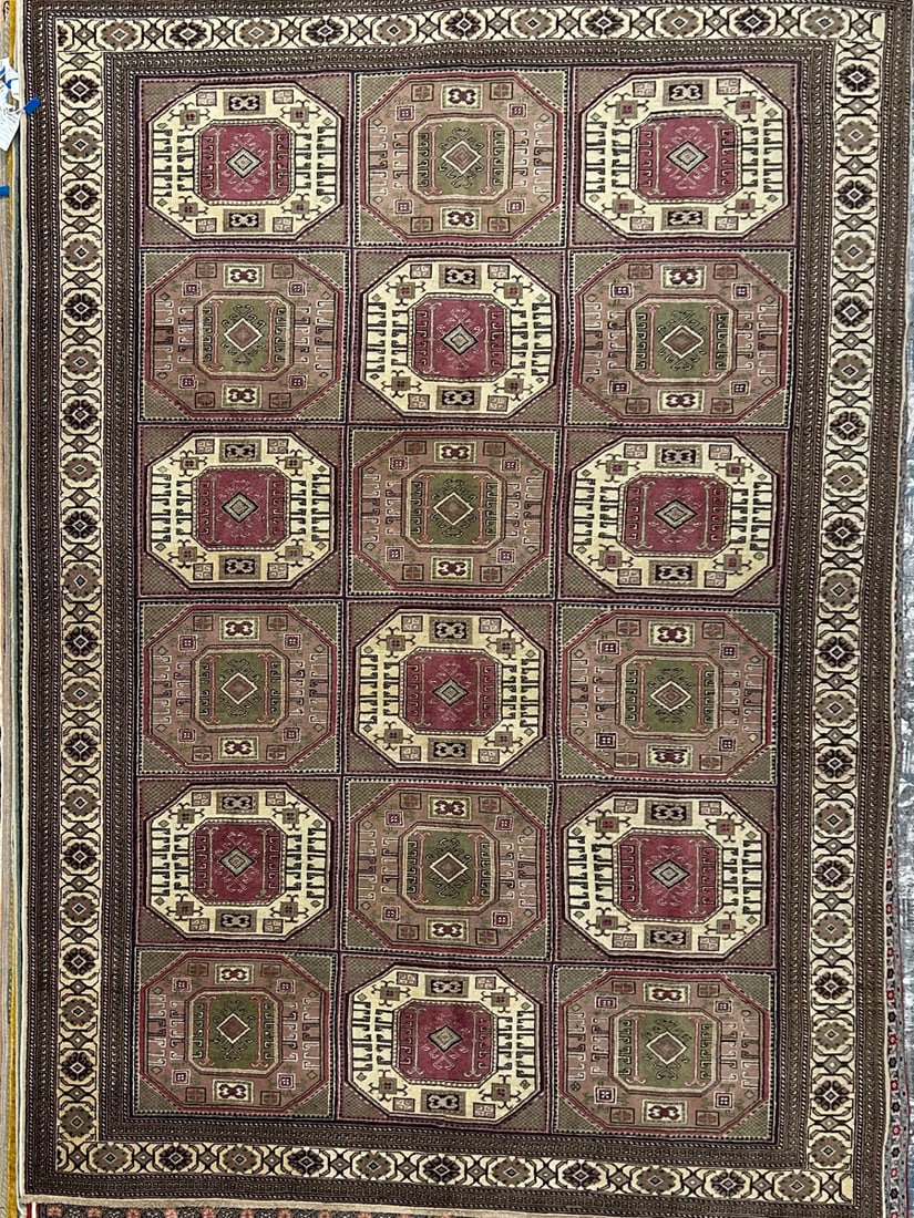 Cappadocia-G Area Rug, 6'-7" X 9'-10": Size: 6'-7" X 9'-10" Country of Origin: TUR Color: MLT Border: IVR Advertised Retail Price: $ 5500 Tag No. 10199