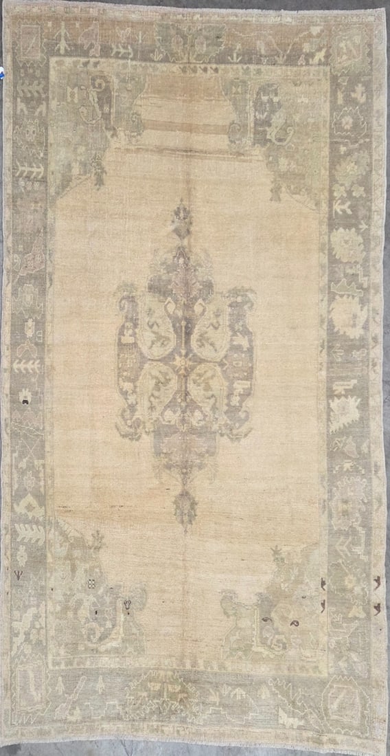 Konya - Medallion Area Rug, 6'-5" X 9'-4": Size: 6'-5" X 9'-4" Country of Origin: TUR Color: GLD Border: MLT Advertised Retail Price: $ 4650 Tag No. 11815