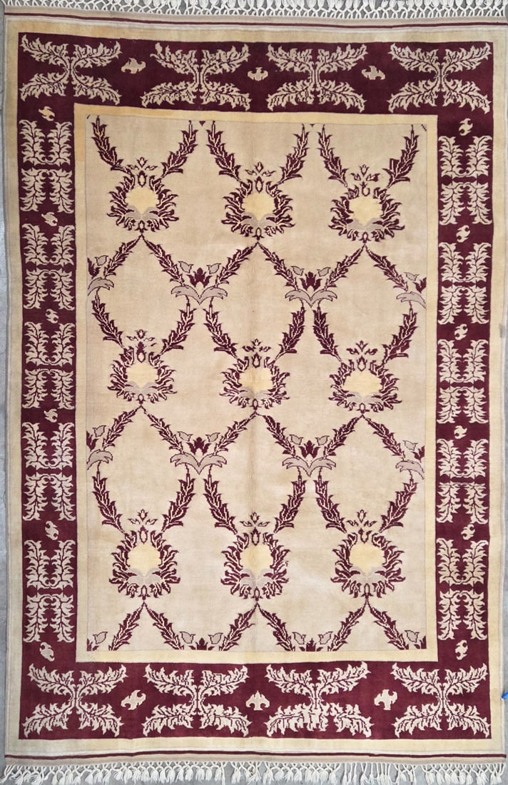 Milas-Floral Area Rug, 7'-0" X 9'-2" (1 of 4)