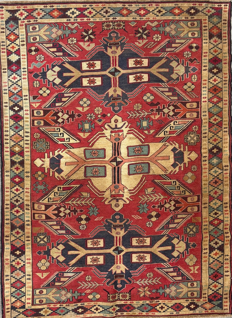 Shahsavan-So Area Rug, 4'-10" X 6'-8" (1 of 4)