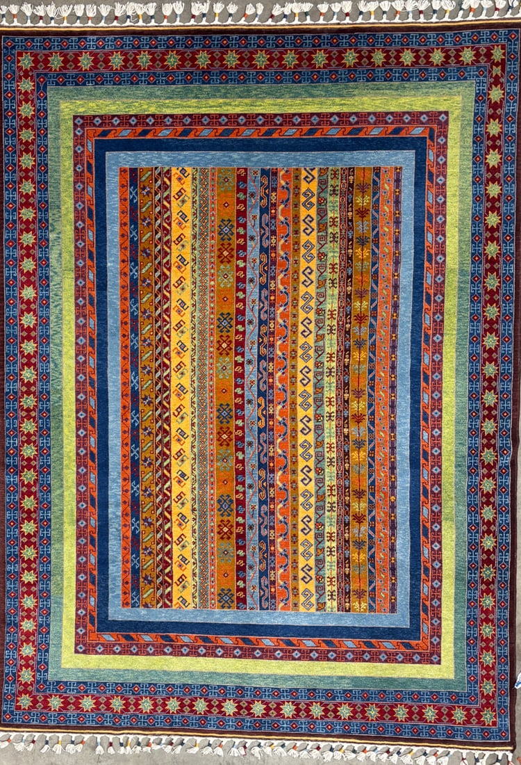 Shal- Area Rug, 7'-4" X 10'-5" (1 of 4)